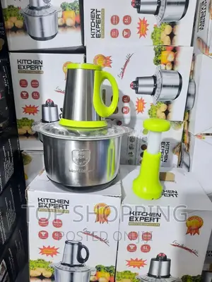 Photo - 5 Liter Food Grinder(የሽንኩርት እና የስጋ)Electric + Manual