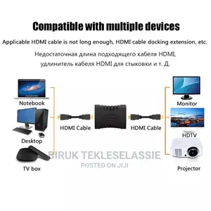 Hdmi Female to Female Extender Adapter Upto 20 Meter