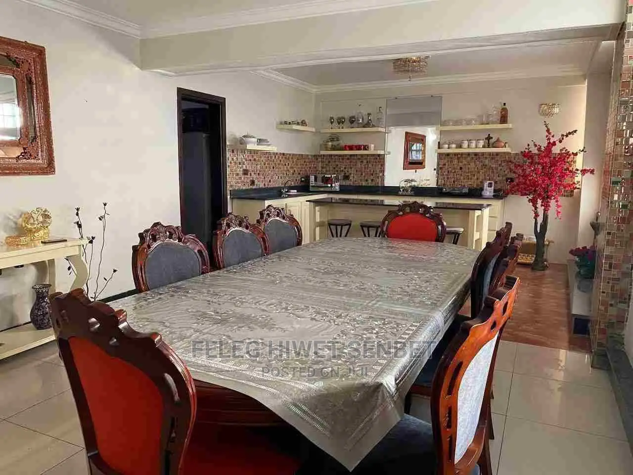 Furnished 6bdrm House in አአ, Bole for Sale