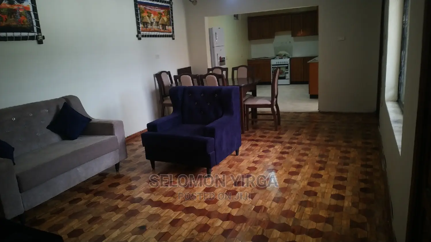 Furnished 3bdrm Villa in አድስ አበባ, Yeka for rent