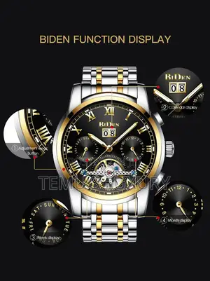 Biden Top Brand Luxury Men Automatic Mechanical Watches