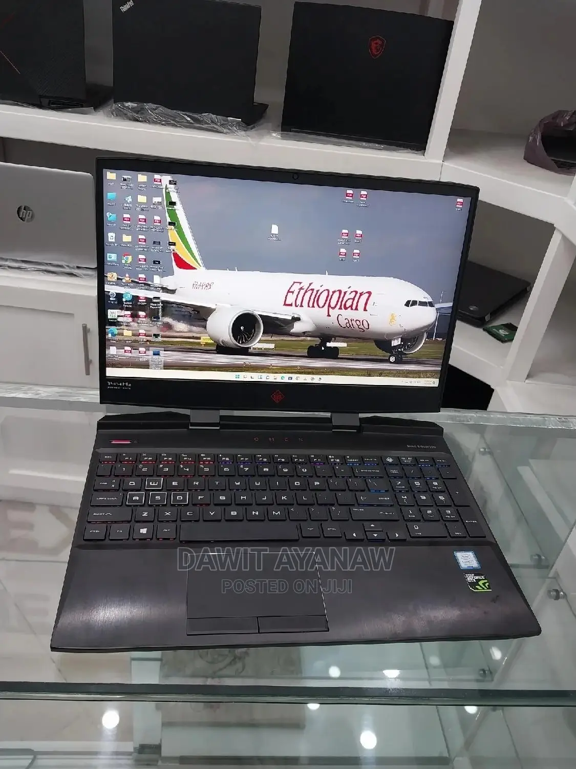 New Laptop HP Omen 15 8GB Intel Core I7 HDD+SSD 512GB
