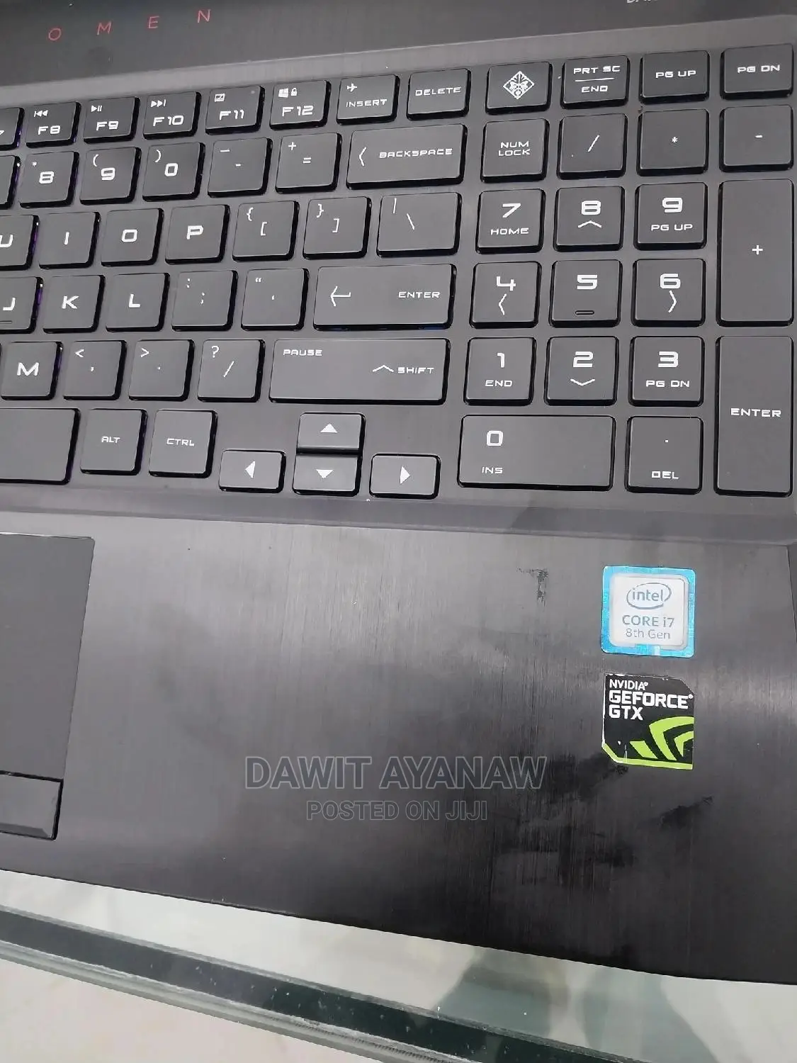 New Laptop HP Omen 15 8GB Intel Core I7 HDD+SSD 512GB