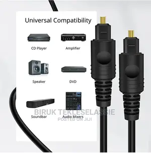 Optical Fibre Digital Audio Cable