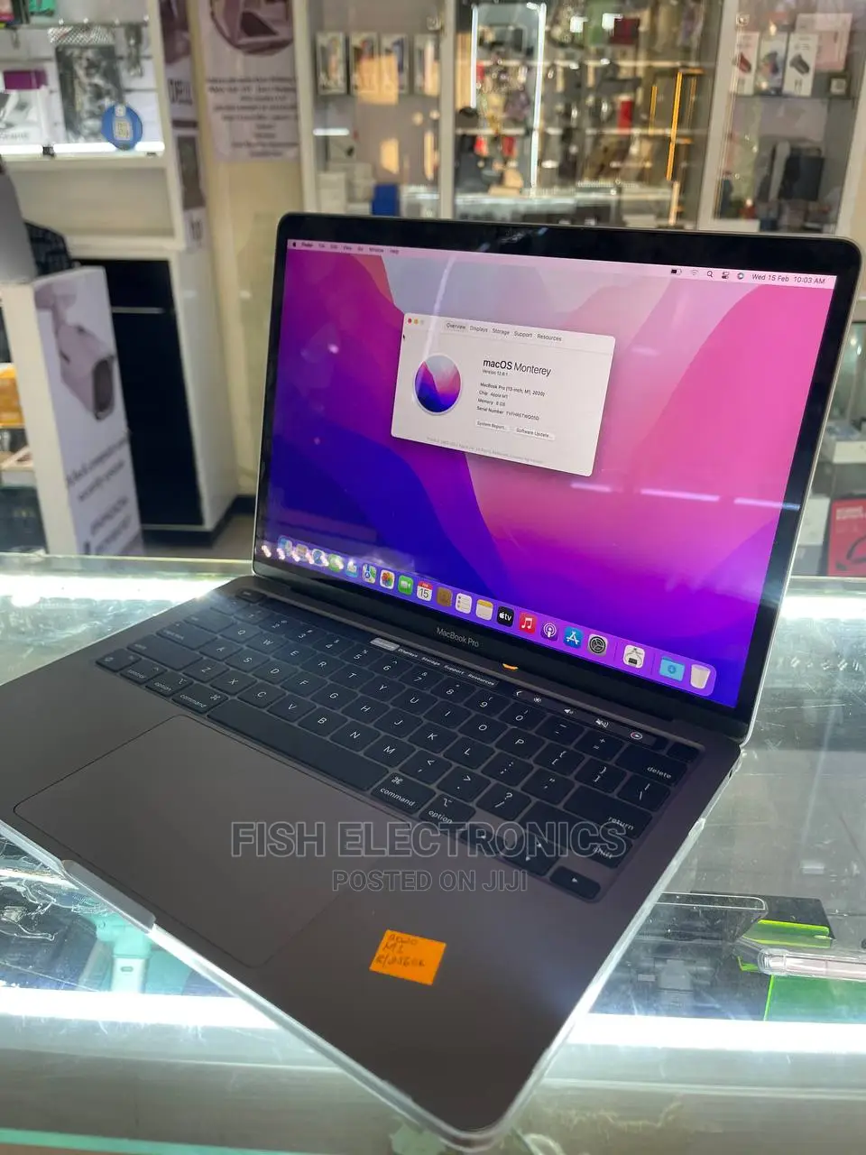 Laptop Apple MacBook Pro 2020 M1 8GB Apple M1 Pro SSD 256GB