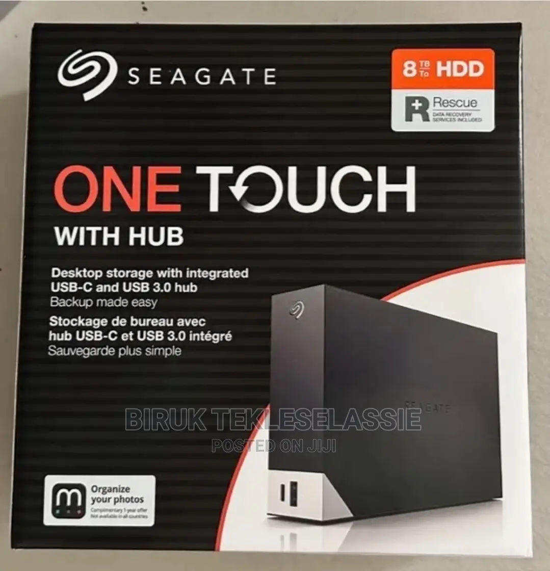 8 Tb Seagate External Hard Disk