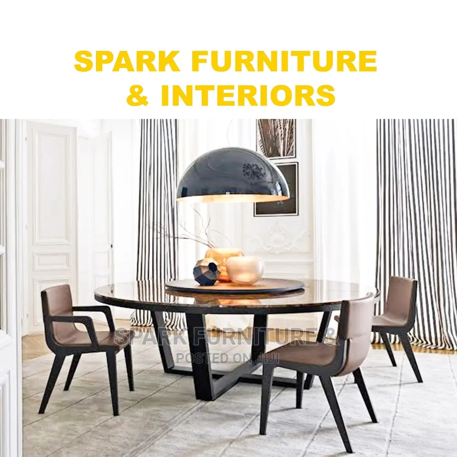 Round Dining Table D-018 6