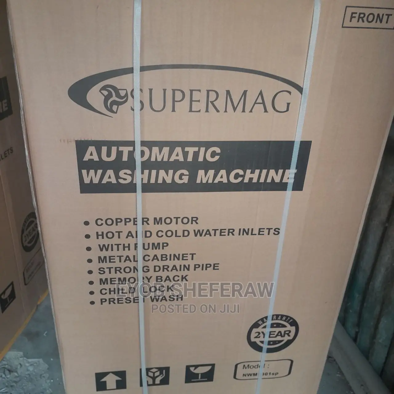 Supermag Automatic Washing Machine 18kg