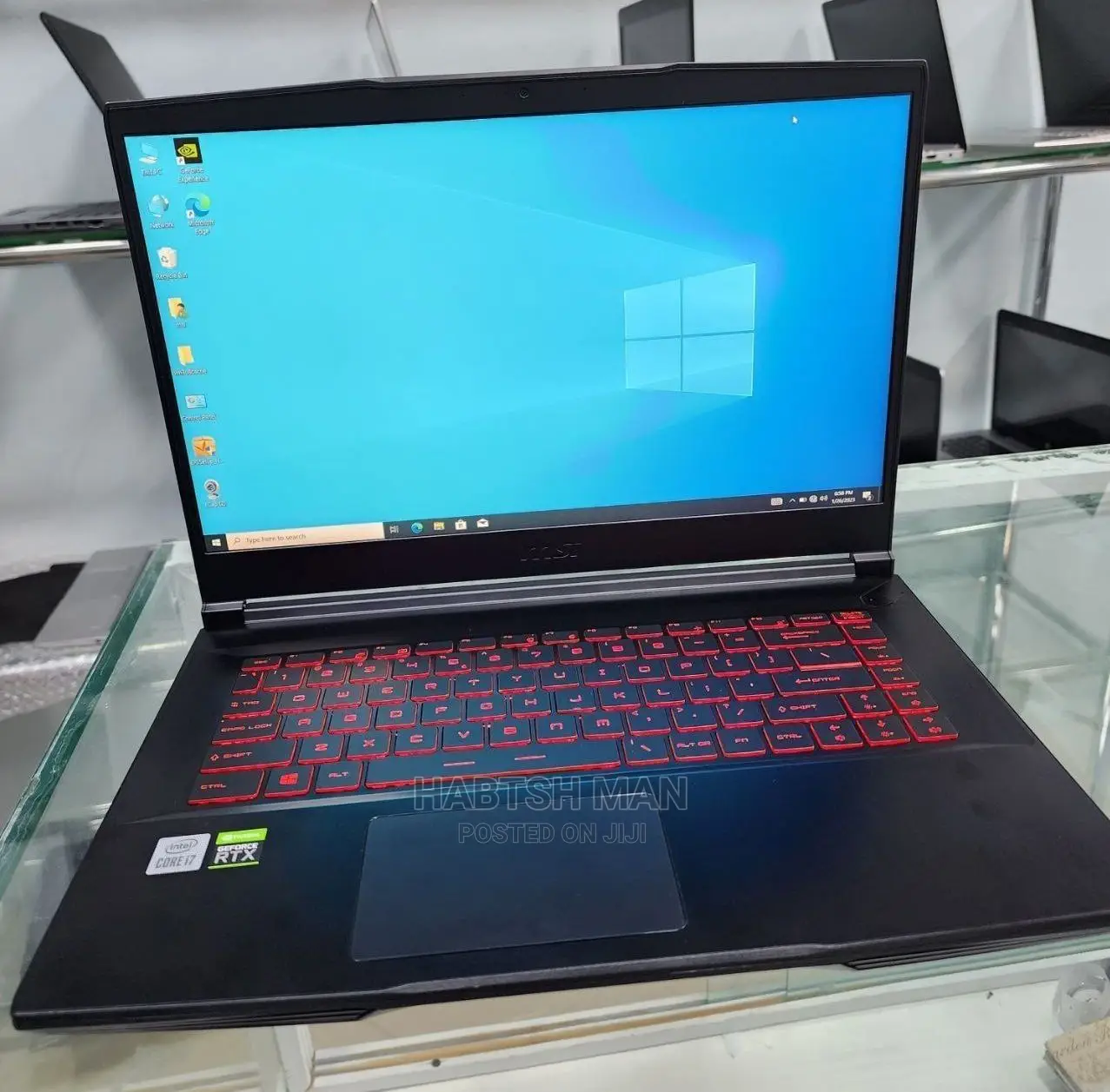 New Laptop MSI GF63 16GB Intel Core I7 SSD 512GB