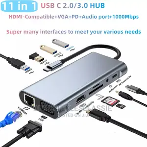 Photo - 11 in 1 Usb C Hub Type C Adapter