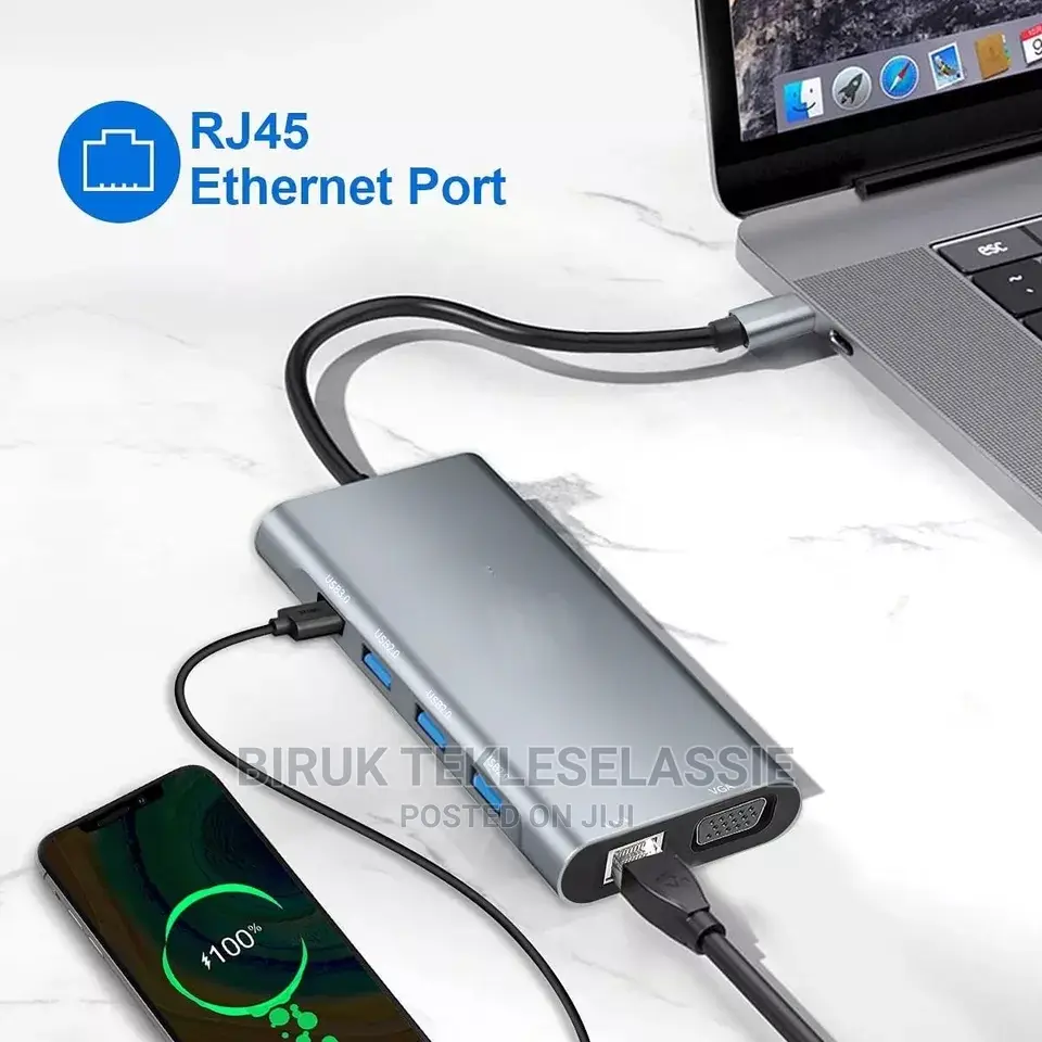 11 in 1 Usb C Hub Type C Adapter