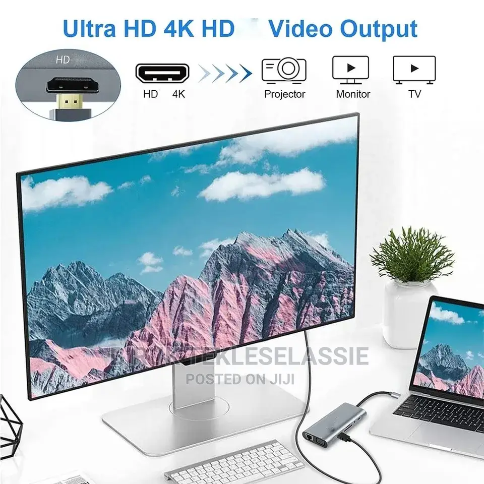 11 in 1 Usb C Hub Type C Adapter