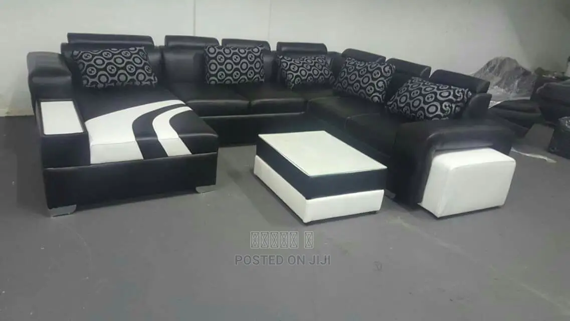 U Shaped Sofa With Table