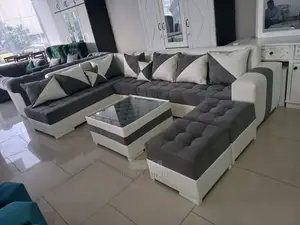 L Shaped Sofa With Table