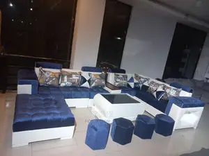 L Shaped Sofa With Table