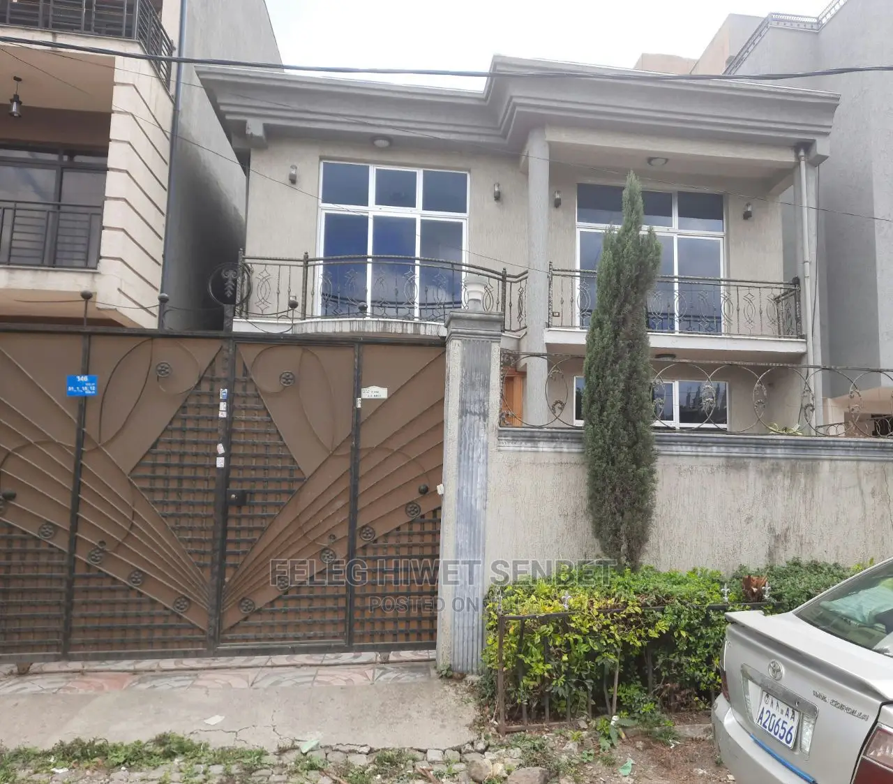 Furnished 5bdrm House in አአ, Bole for Sale
