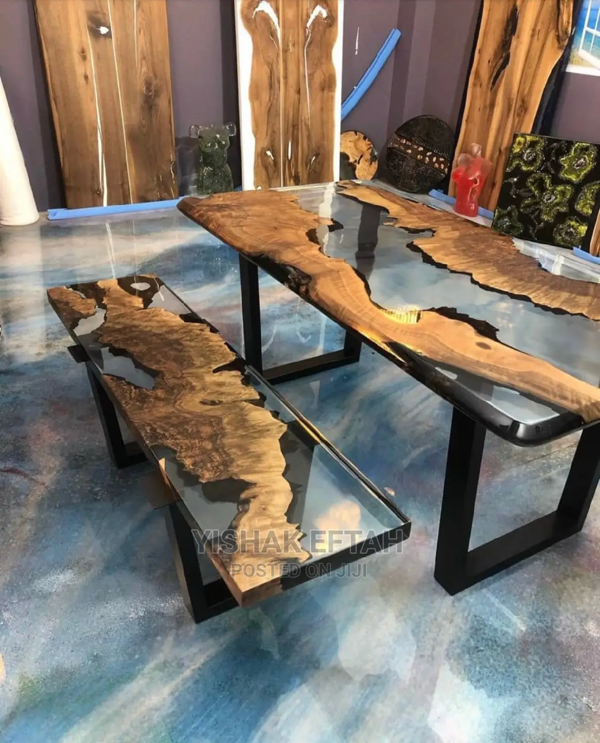 Epoxy Resin Table Tops and Bar and Restaurant Countertop