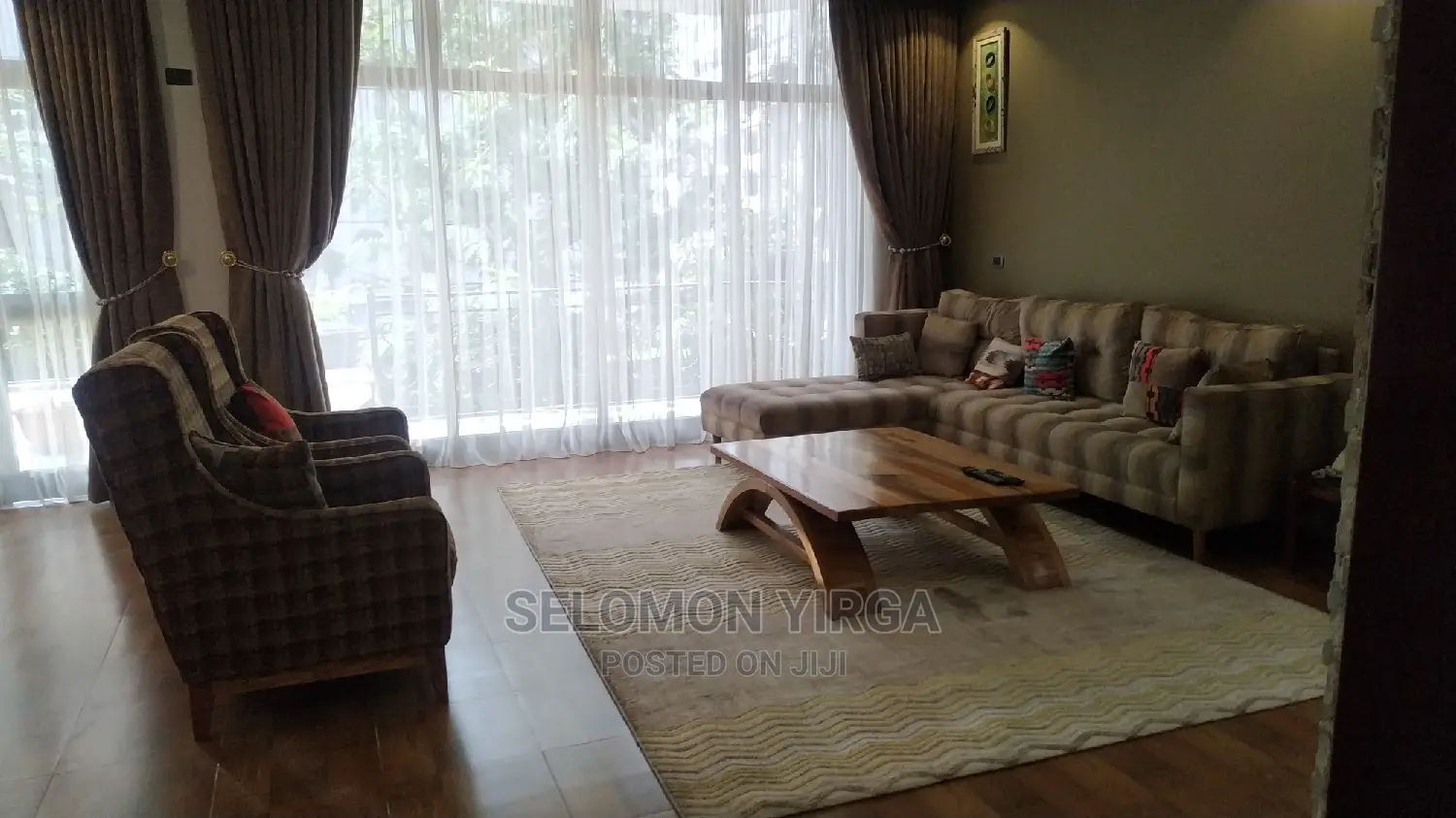Furnished 2bdrm Apartment in Bole for Rent