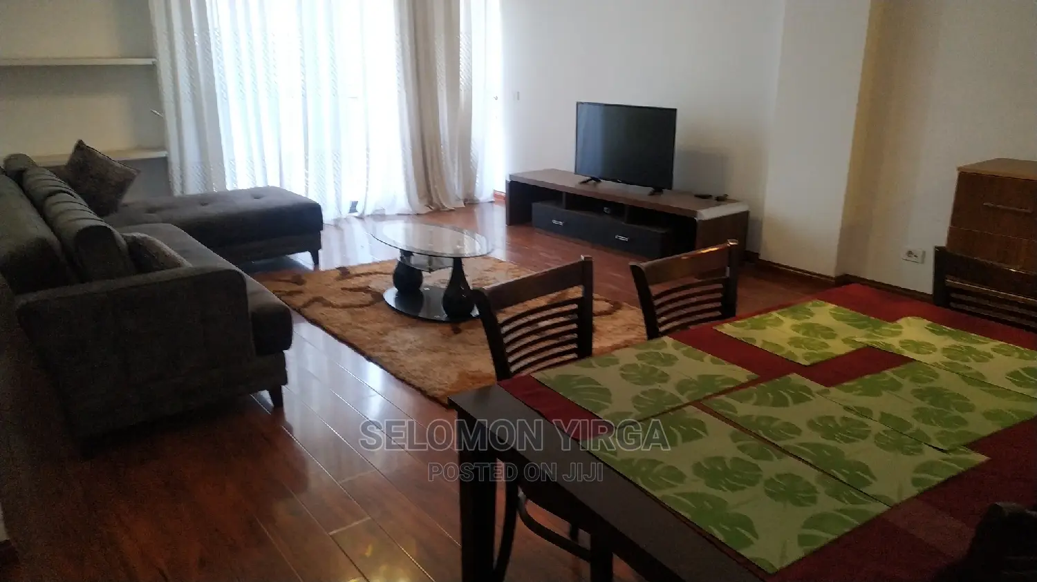 Furnished 3bdrm Apartment in Addsi Abebe, Kirkos for rent