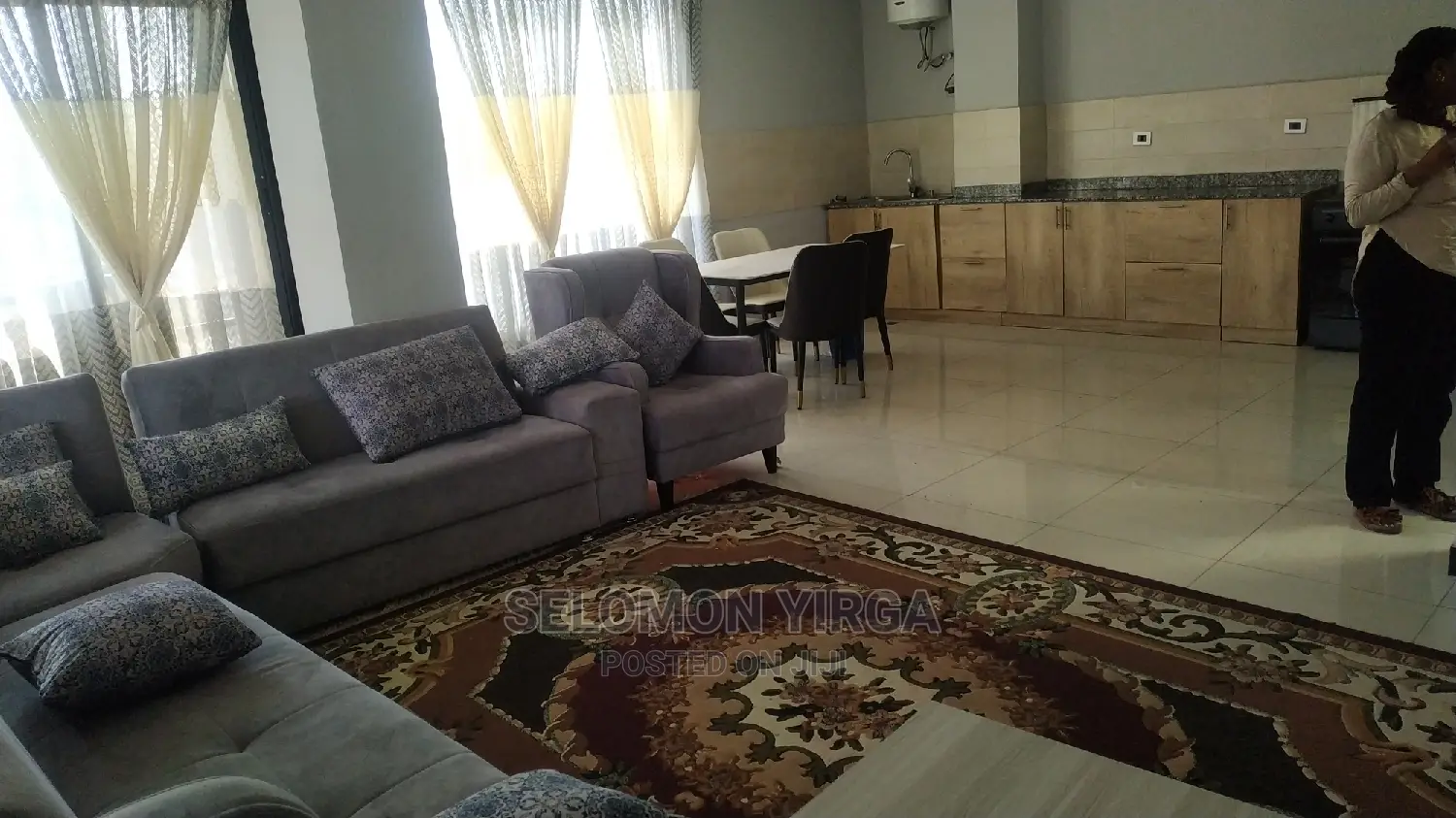 Furnished 2bdrm Apartment in Addis Abeba, Yeka for Rent
