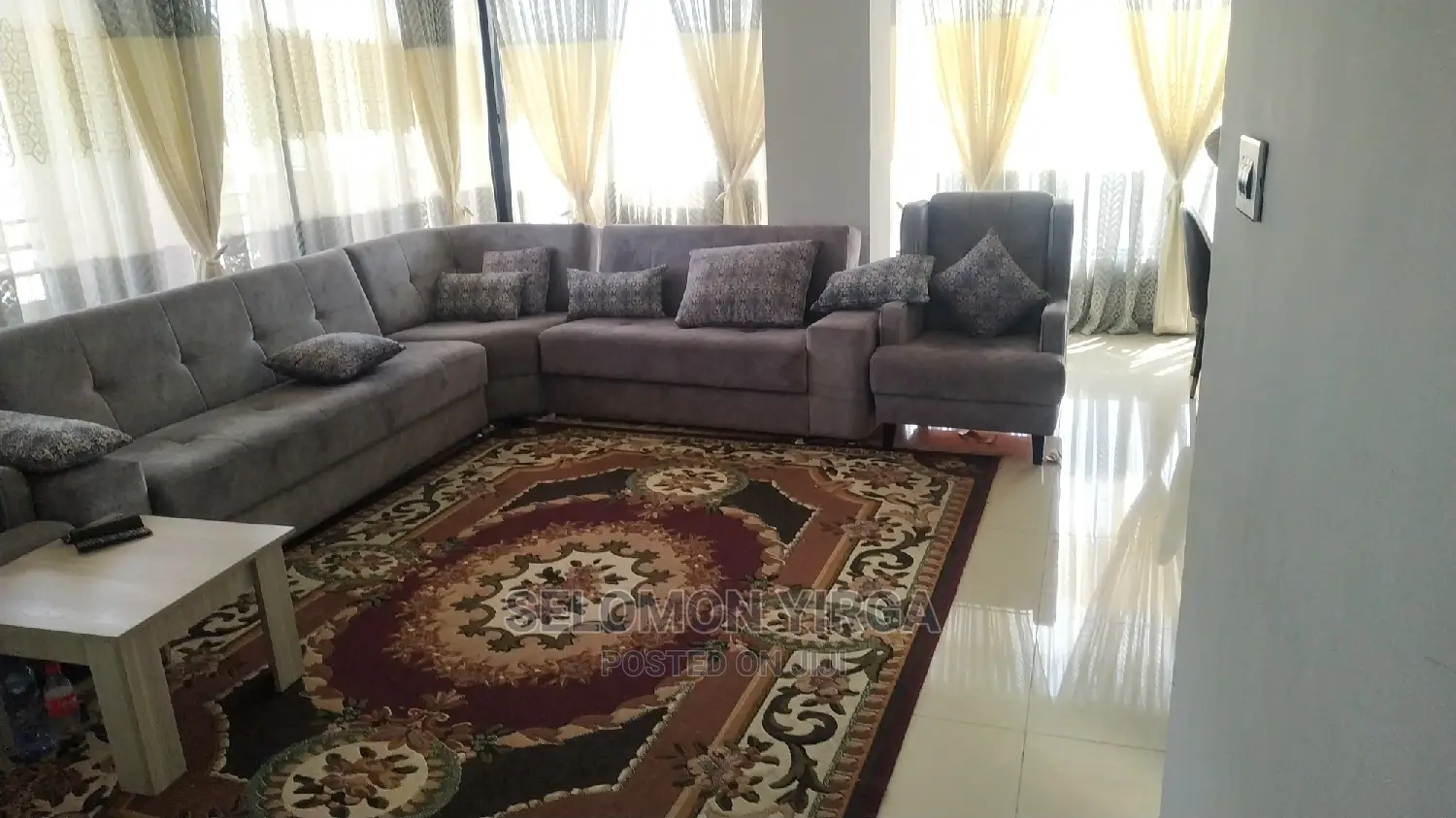 Furnished 2bdrm Apartment in Addis Abeba, Yeka for Rent