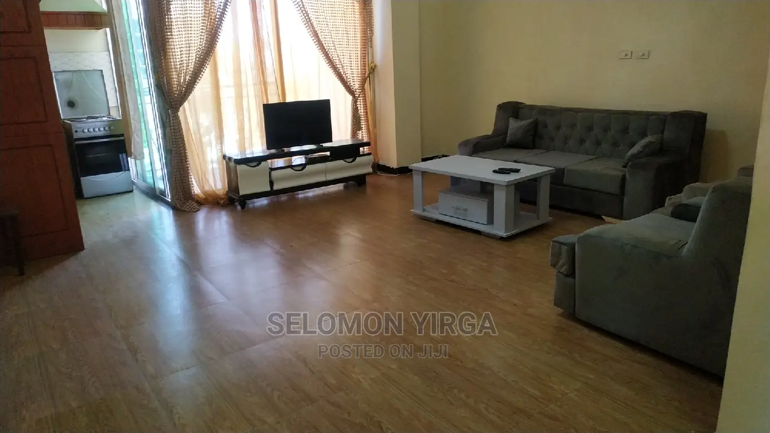 Furnished 1bdrm Apartment in Addes  Abebe, Bole for rent