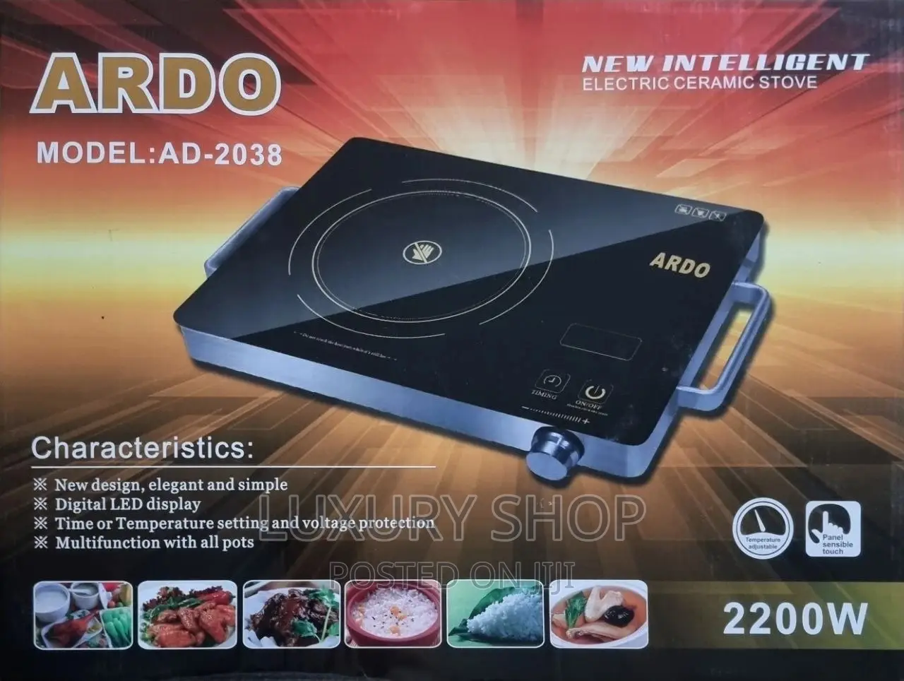 ARDO Electric Ceramic Stove