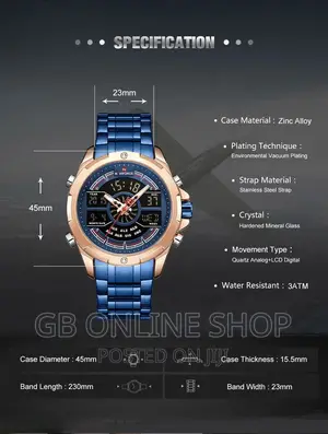 NAVIFORCE 9170 Top Men Luxury Wrist Watch