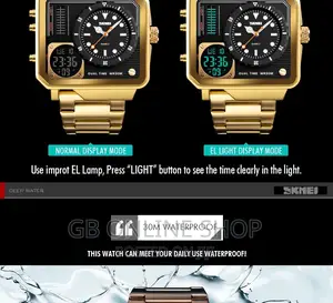 Photo - Skmei 1392 Mens Watches Waterproof Luxury Watch