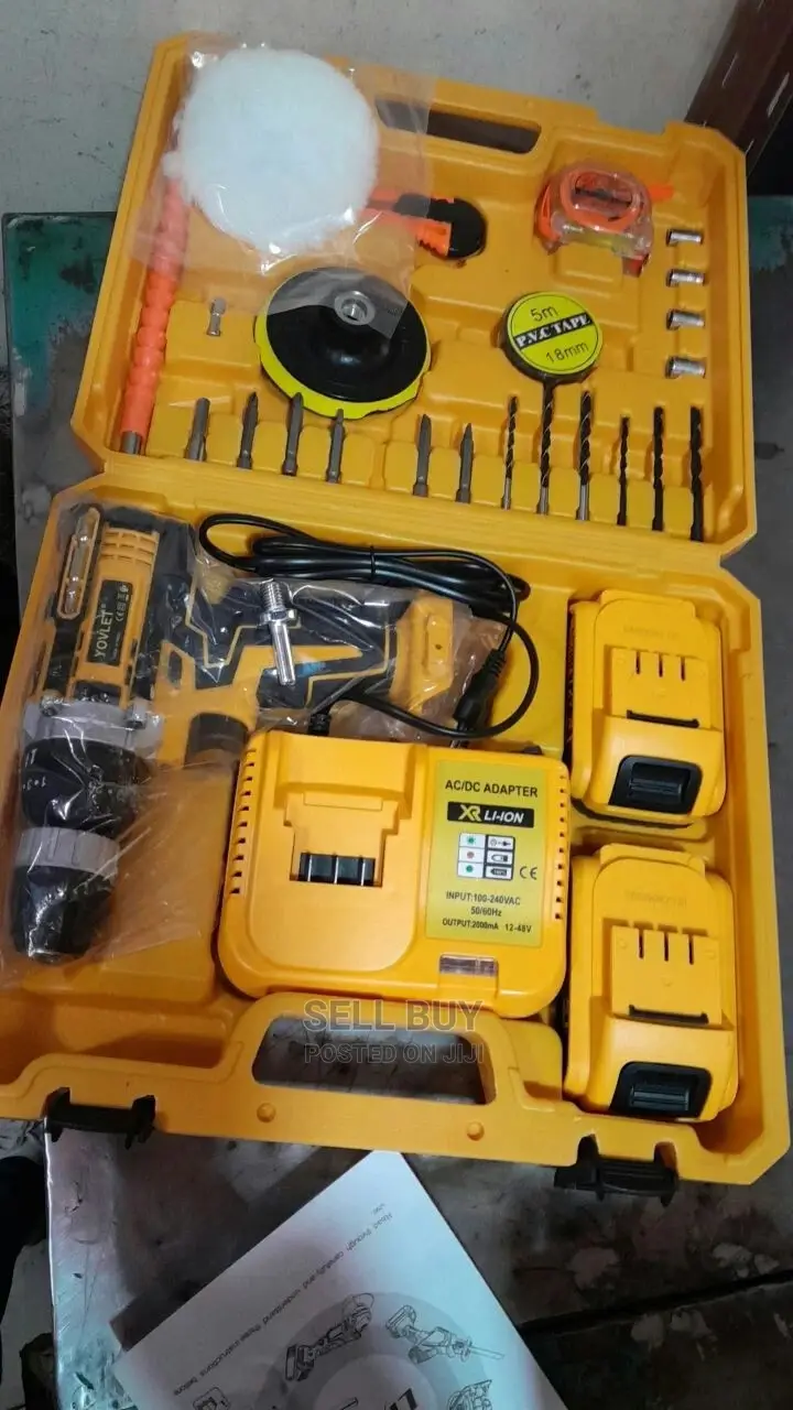 Dewalt Charg Drill 21v With Full Accessory