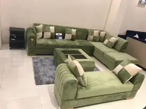 L Shaped Sofa With Table