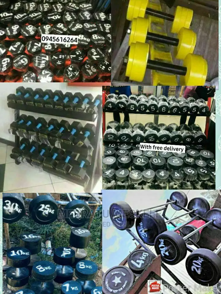Dumbbells and Barbells {Both Left And