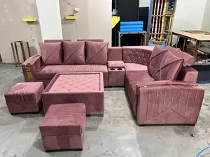 L Shaped Sofa With Table
