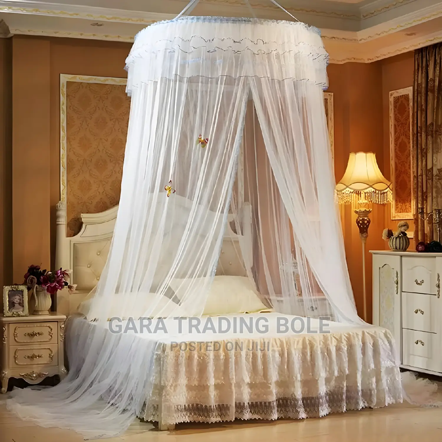 ለአራሶች መኝታ ክፍል ውበት ሚያላብስ ቢንቢ/ዝንብ ሚከላከል ዘመናዊ አጎበ