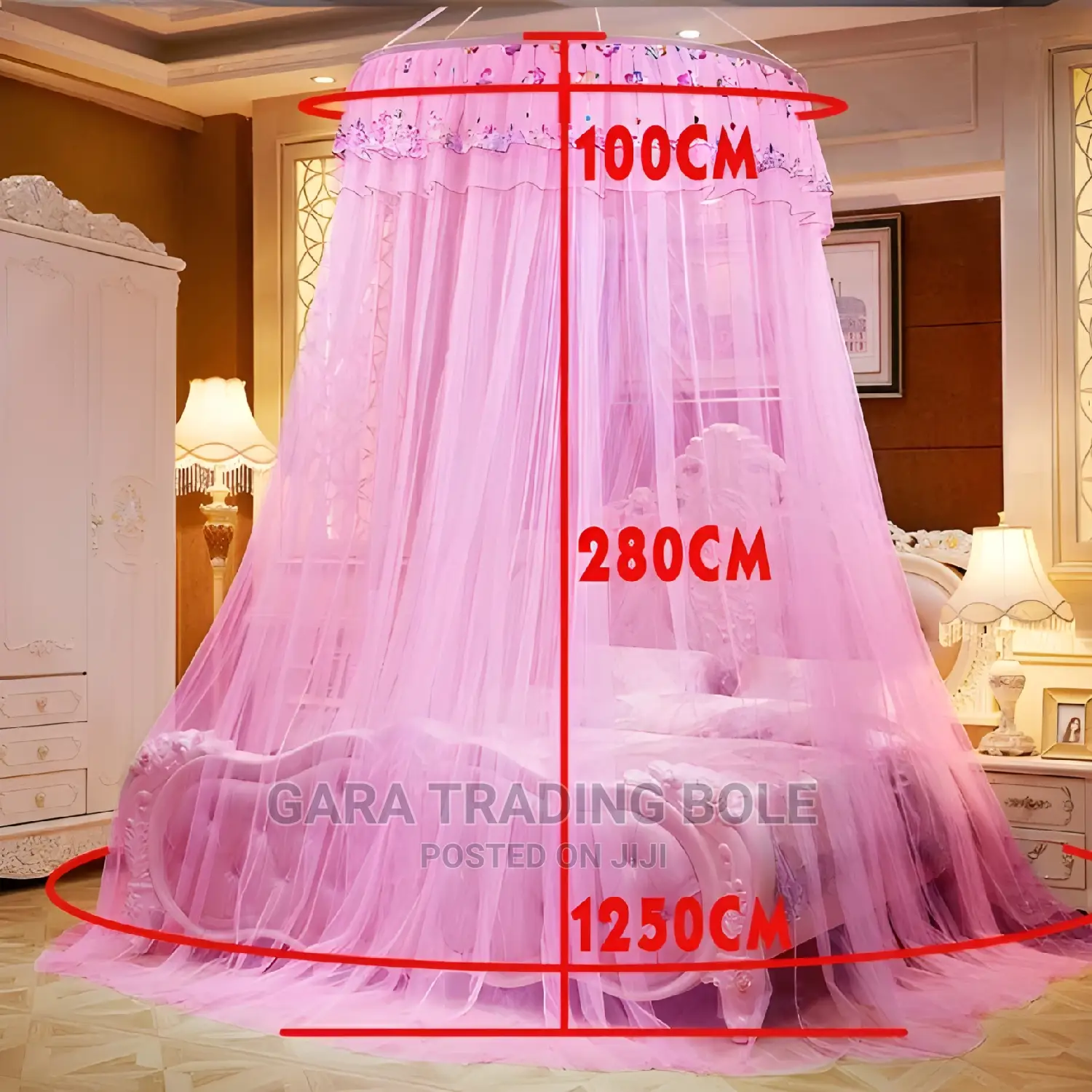 ለአራሶች መኝታ ክፍል ውበት ሚያላብስ ቢንቢ/ዝንብ ሚከላከል ዘመናዊ አጎበ