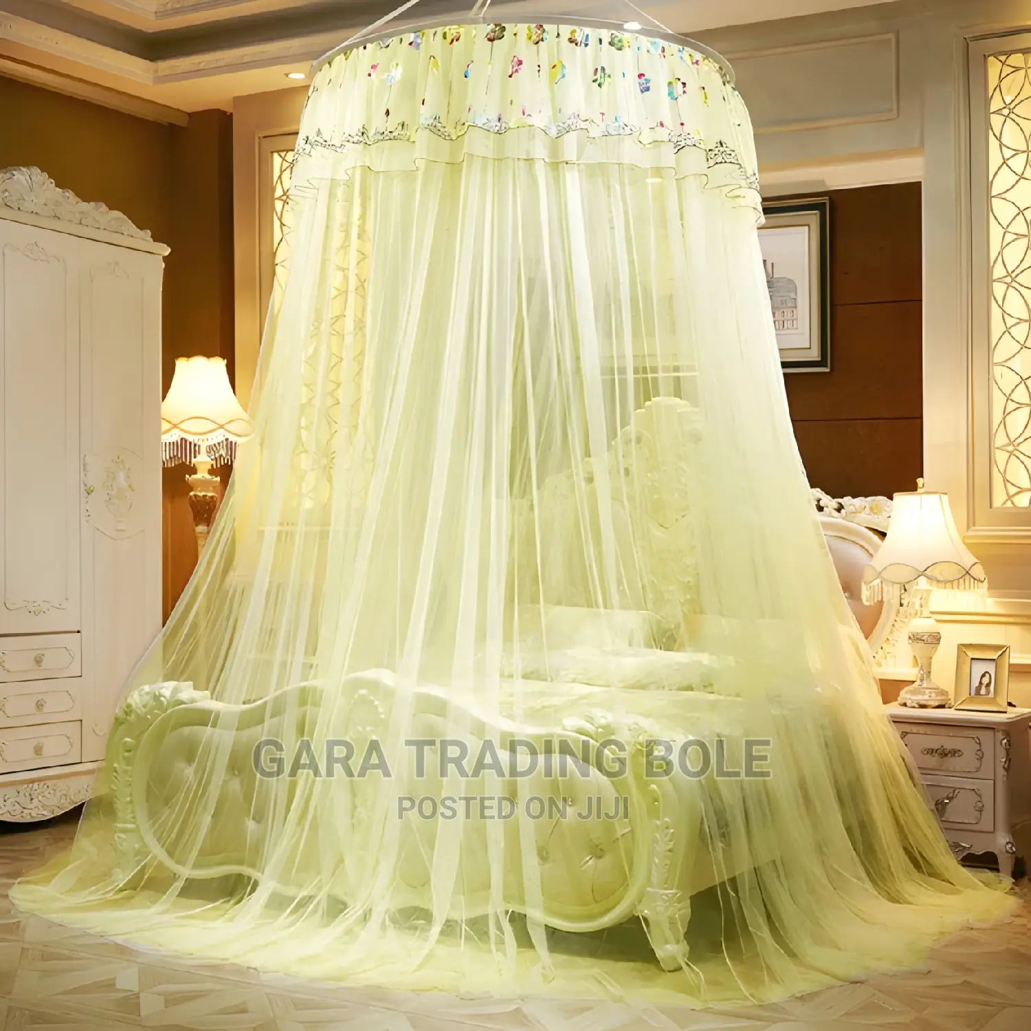 ለአራሶች መኝታ ክፍል ውበት ሚያላብስ ቢንቢ/ዝንብ ሚከላከል ዘመናዊ አጎበ