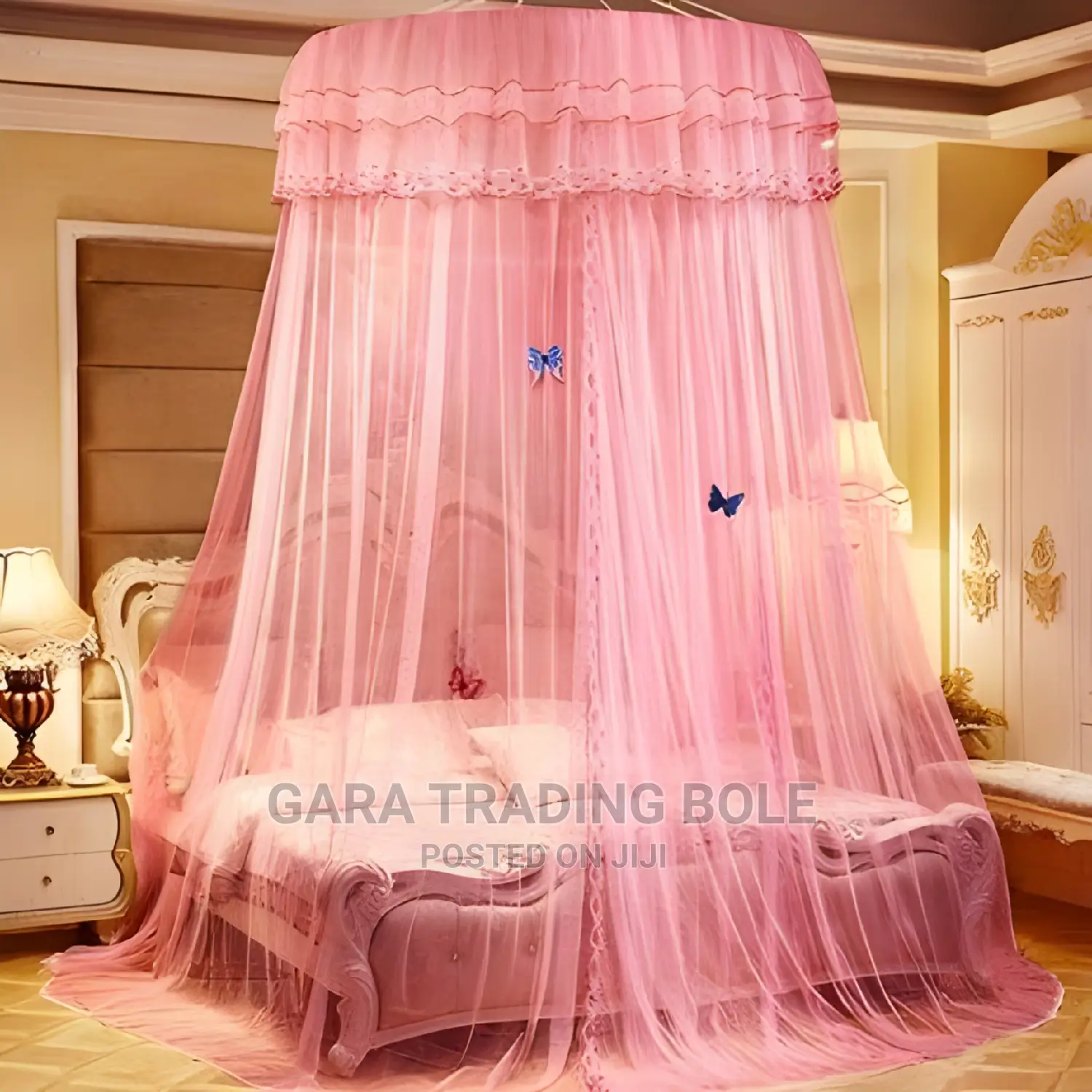 ለአራሶች መኝታ ክፍል ውበት ሚያላብስ ቢንቢ/ዝንብ ሚከላከል ዘመናዊ አጎበ