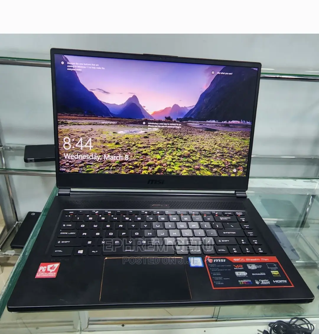 New Laptop MSI GP75 Leopard 16GB Intel Core I7 HDD+SSD 512GB