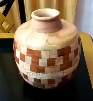 Photo - Very Beautiful Segmented Wood Vase.