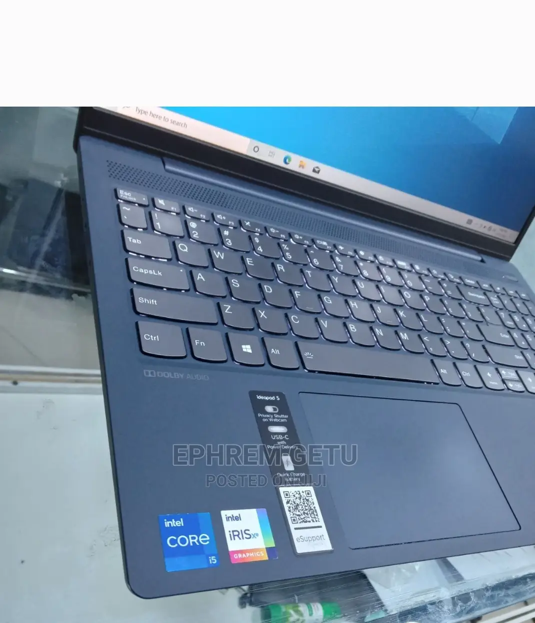 New Laptop Lenovo Ideapad 3 8GB Intel Core I5 SSD 512GB