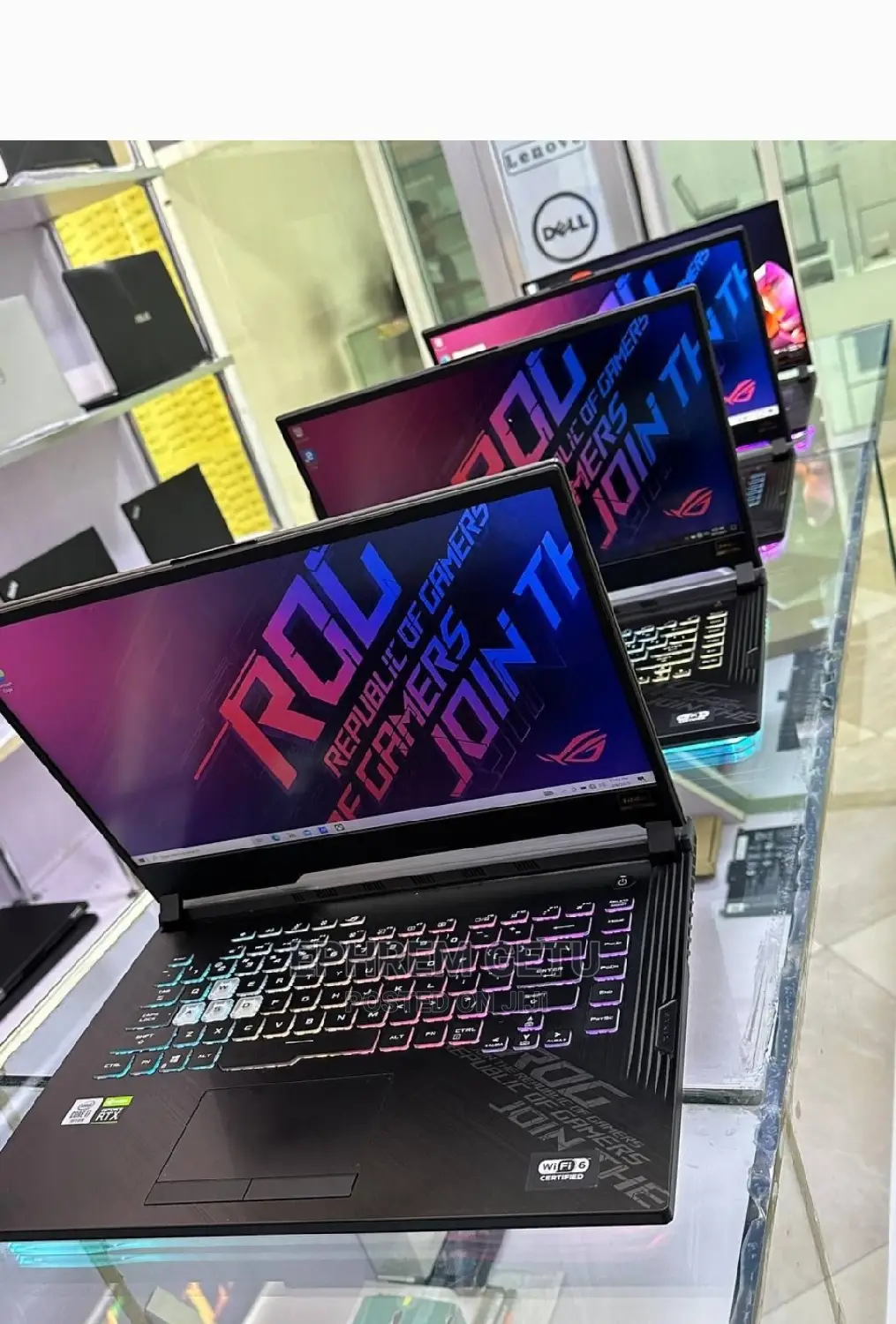 New Laptop Asus ROG Strix G15 16GB Intel Core I7 HDD+SSD 512GB