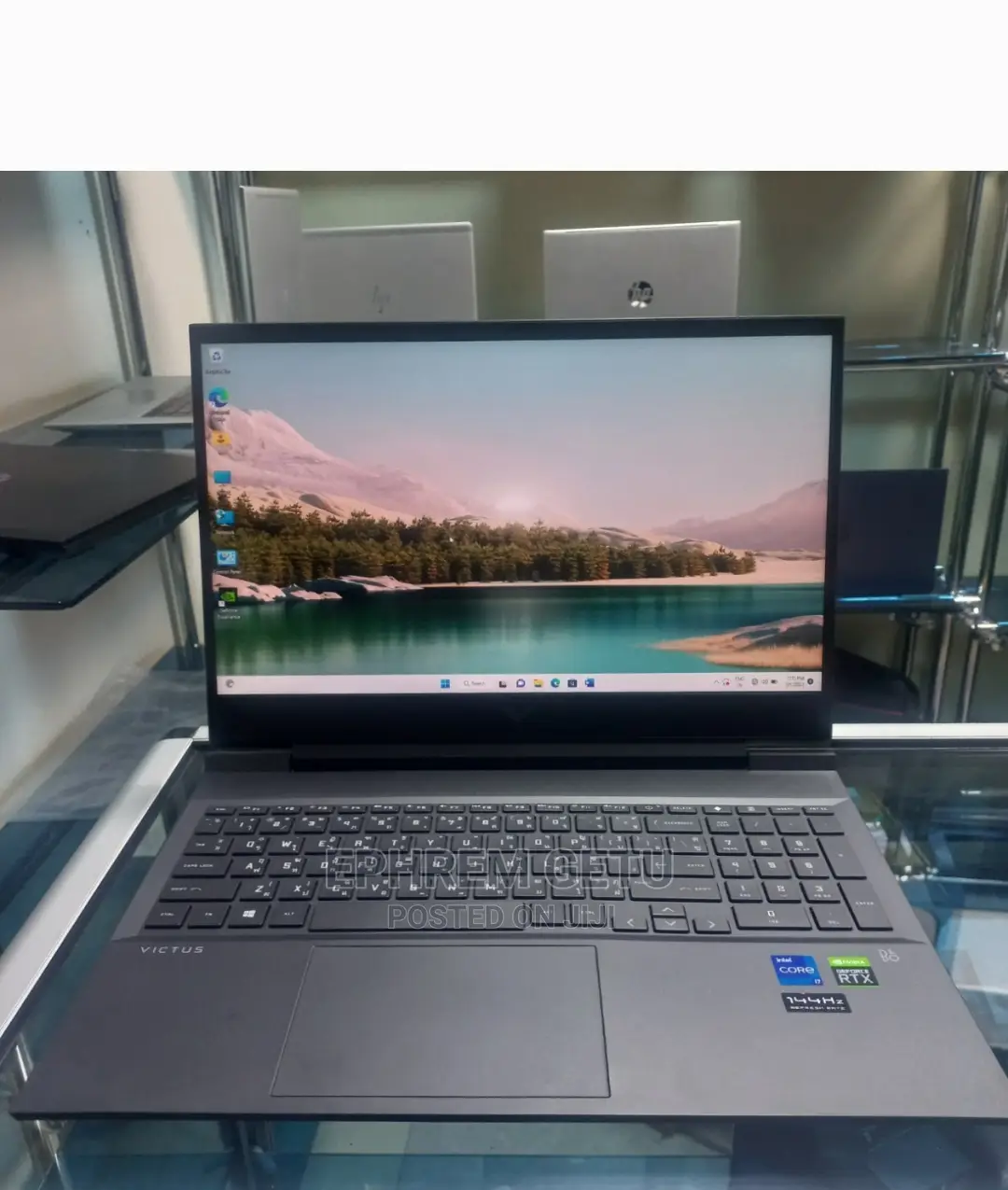 New Laptop HP Victus 16 16GB Intel Core I7 HDD+SSD 512GB