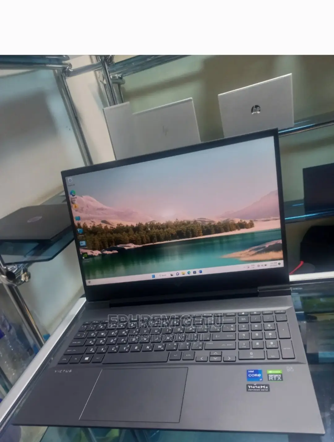 New Laptop HP Victus 16 16GB Intel Core I7 HDD+SSD 512GB