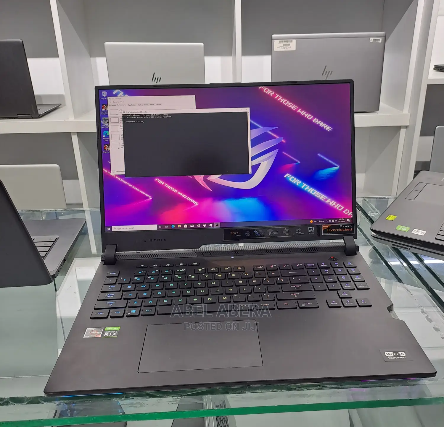 New Laptop Asus ROG Strix SCAR 15 64GB AMD Ryzen 9 SSD 1T