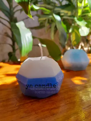 Polygonal Shaped Candle 2 Piece