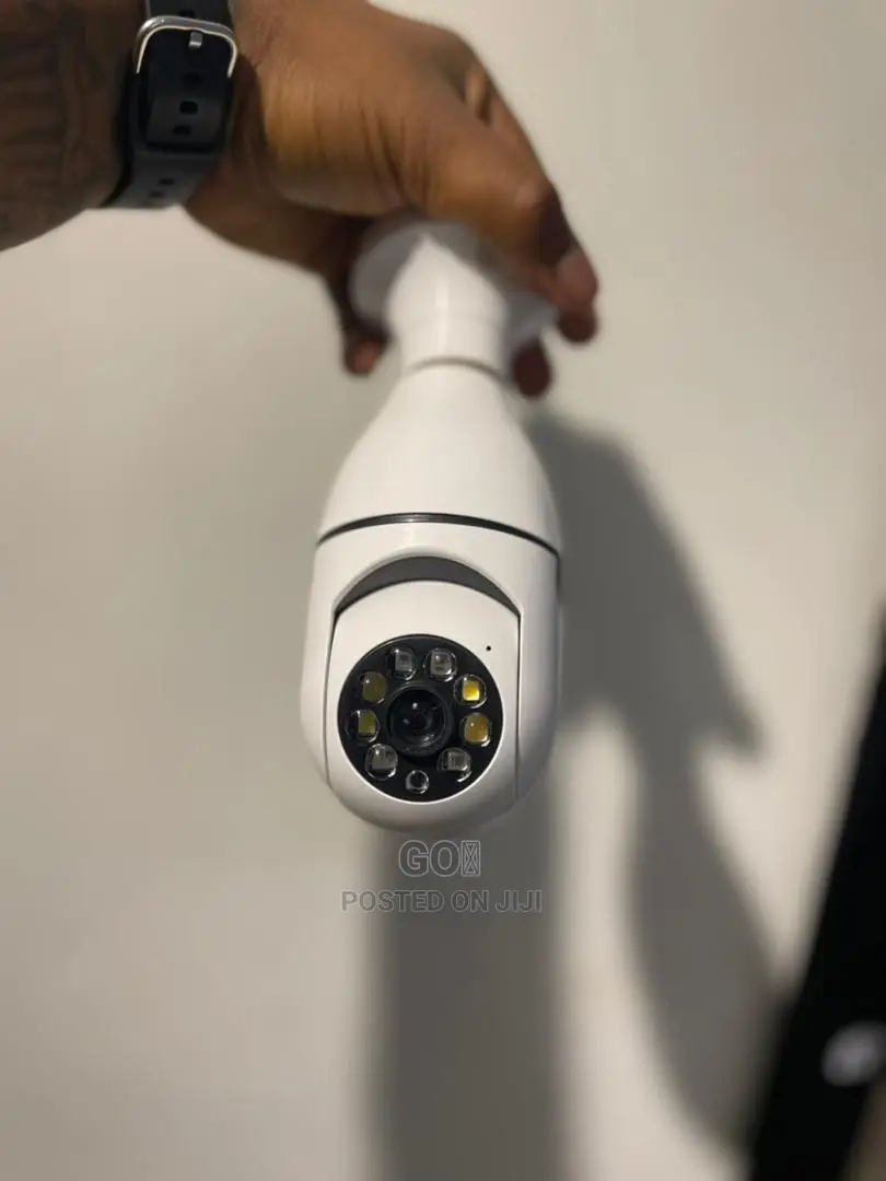 Rotating Bulb Security Camera