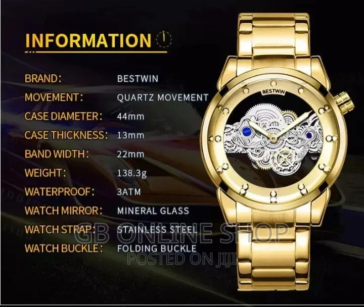 Bestwin High Quality Luxury Watch for Men Watch