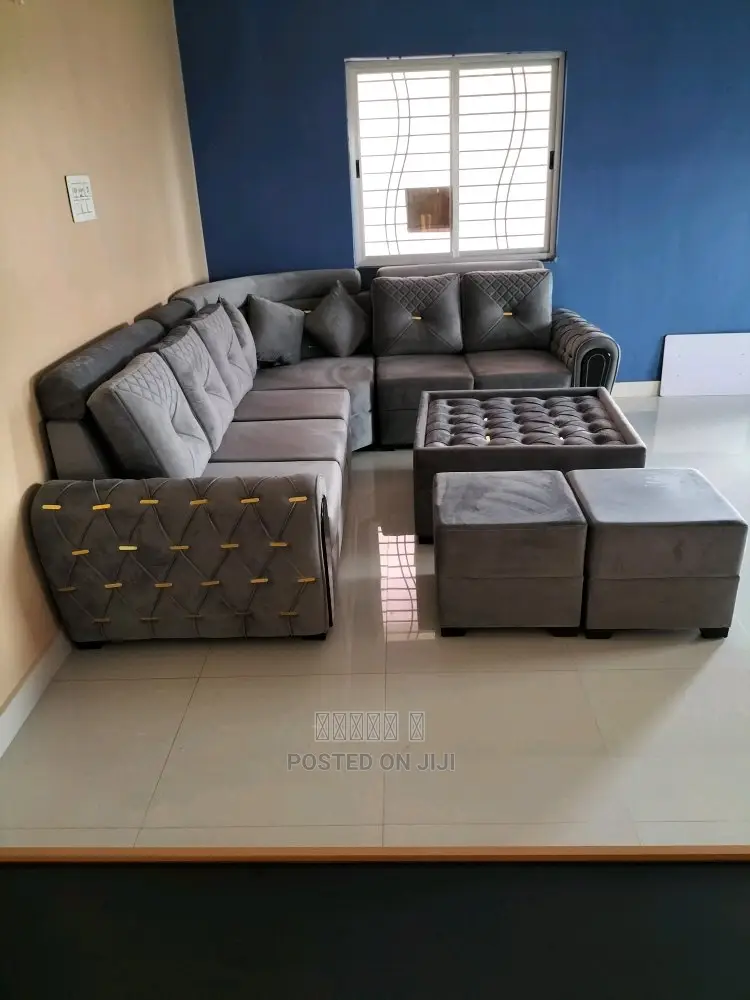L Shaped Sofa With Table