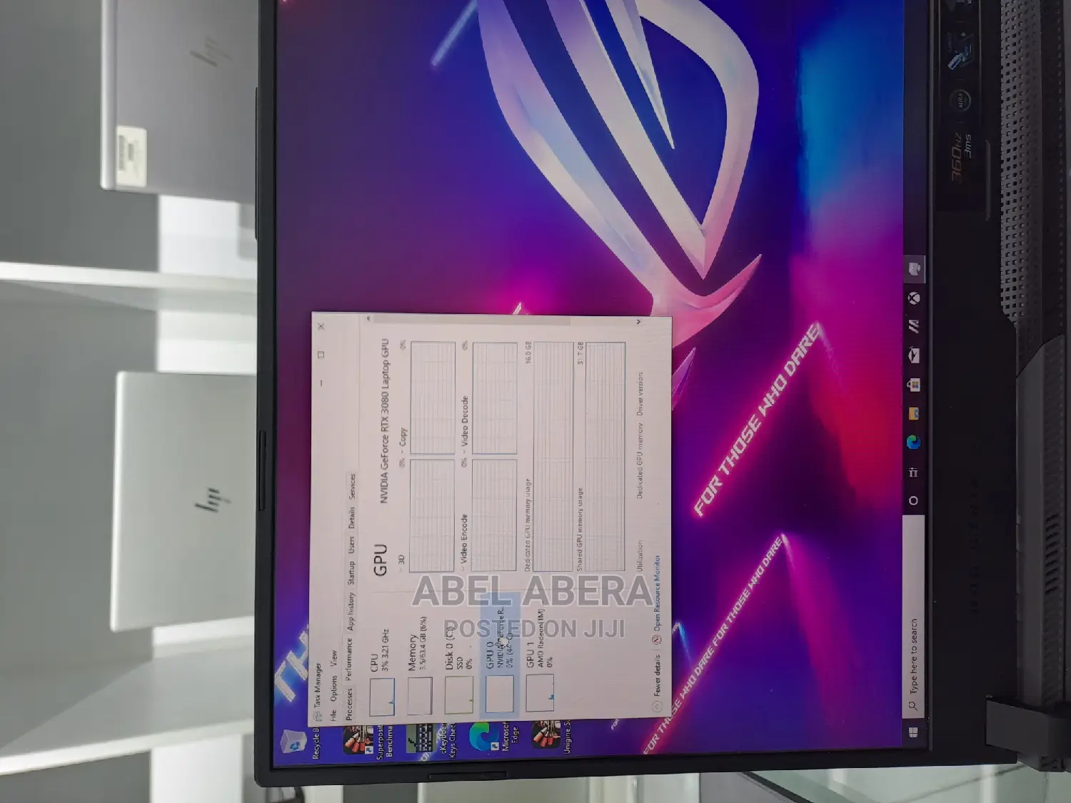 New Laptop Asus ROG Strix SCAR Edition 64GB AMD Ryzen SSD 1T