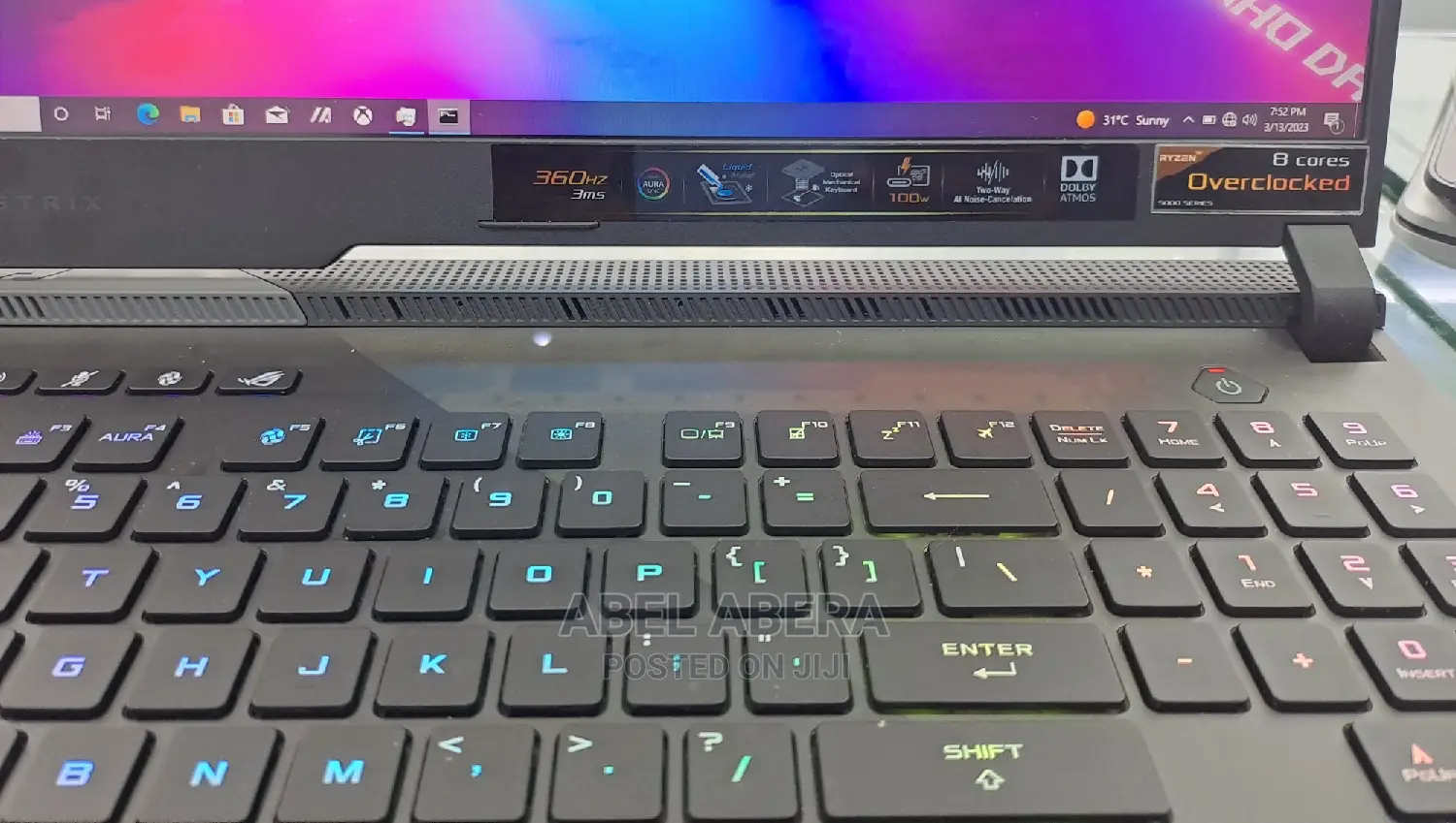 New Laptop Asus ROG Strix SCAR Edition 64GB AMD Ryzen SSD 1T